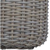  Vazon koš s pohranom 2 pcs Siva Lacak Ratan | Eponuda.com