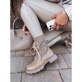 DStreet Botki damskie HOLLYHOCK beżowe | Shoptok.si