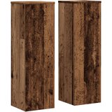  Stalci za biljke 2 kom boja drva 25x25x80 cm konstruirano drvo | shoptok.hr