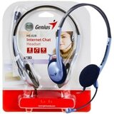 Genius HS-02B slušalke z mikrofonom | Shoptok.si