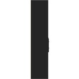  Visoka komoda crna 70 x 42,5 x 185 cm od konstruiranog drva | shoptok.hr