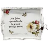  Darilo za prijateljico, pričo, mamo, sestro ... Pladenj Š1605 | Shoptok.si