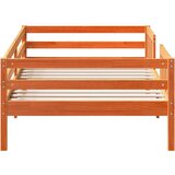  Okvir kreveta voštano smeđi 90 x 190 cm od masivne borovine | shoptok.hr