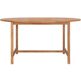 vidaXL vrtna miza 150x76 cm trdna tikovina | Shoptok.si