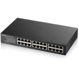 Zyxel GS1100-24E mrežni prekidač Neupravljano Gigabit Ethernet (10/100/1000) Crno Cijene