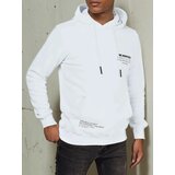 DStreet Bluza męska z kapturem biała | shoptok.hr