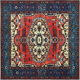  Tepih ORIZ Crvena 200 x 200 cm 100% poliester | shoptok.hr