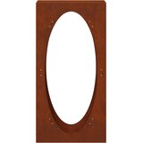 Stalak za drva za ogrjev 50x23x100 cm pohabani čelik | shoptok.hr