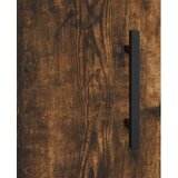  Visoka komoda dimljeni hrast 69 5x34x180 cm konstruiranog drva | shoptok.hr