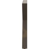  Noge za blagovaonski stol 2 kom Prirodni čelik 70x(72-73 3) cm | shoptok.hr