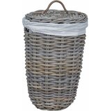  Kanta za rublje s poklopcem 2 pcs Kubu siva Kubu Ratan | Eponuda.com