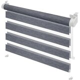 Gardinia Antracitno sive rolete 97x150 cm Zebra Silvalin – | shoptok.hr
