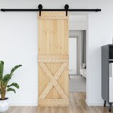 vidaXL Vrata NARVIK 70 x 210 cm od masivne borovine Cijene