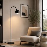 Opviq podna lampa Vela-18500, 1 × E27, crna | Eponuda.com