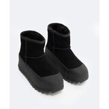Big Star insulated suede snow boots on the platform black | ePonuda.com