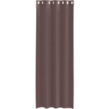 Voile zavjese s ušicama 2 kom smeđe 140x300 cm | shoptok.hr