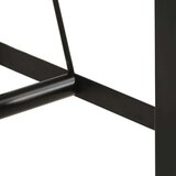  Barski stol 55 x 55 x 107 cm od masivnog drva bagrema i željeza | shoptok.hr
