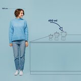 Kela KAFETIJERA ITALIA, 450ml ALUMINIJ MAT SREBRNA | shoptok.hr