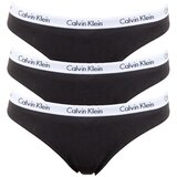 Calvin Klein 3PACK women's panties black (QD3588E-001) | shoptok.hr