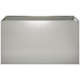  Vrtna saksija Srebrna 80 x 50 x 50 cm Nehrđajući čelik | shoptok.hr