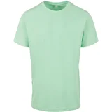 Build Your Brand Plus Size Neo mint round neckline T-shirt