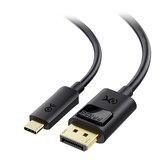 Optimus usb-c adapter kabel (1.8m, usb-c na displayport, crni) | shoptok.hr