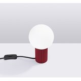 Sollux Namizna svetilka HALO burgundske barve, (5000352445) | Shoptok.si