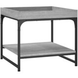  Stolić za kavu boja hrasta 49,5x49,5x45 cm konstruirano drvo | shoptok.hr