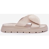 CheBello Ladies Leather Platform Sandals With Bow | Eponuda.ba