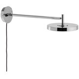 UMAGE LED zidna lampa sa savitljivom konstrukcijom/s mogućnosti zatamnjivanja s utikačem u sjajno srebrnoj boji ø 15 cm Asteria Wall Long – Cijene