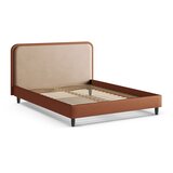 Micadoni Ciglasti tapecirani bračni krevet s podnicom 180x200 cm Aveline – | shoptok.hr