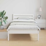  Krevetna konstrukcija Bijelo 215,5 x 85,5 x 69,5 cm | shoptok.hr