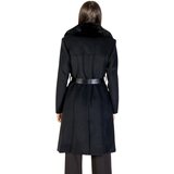 Guess Plašči NEW PATRICE BELTED COAT W5BL25 W2672 Črna | Shoptok.si
