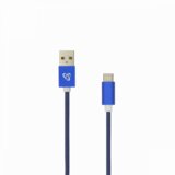 S Box kabl USB A - Type C, Fruity 1,5m, Blue Cene