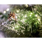  Umetno božično drevo Diamond, s plastičnim podstavkom - temno zelena, 220 cm | Shoptok.si