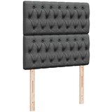 vidaXL otomanski okvir kreveta s madracima tamnosivi 200x200cm tkanine | shoptok.hr