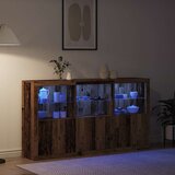  LED komoda Staro drvo 181,5 x 37 x 100 cm Konstruirano drvo | shoptok.hr