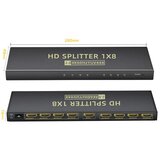 X Wave Adapter HDMI 2.0 Spliter 8K,1-in 8-out,Activ Cene