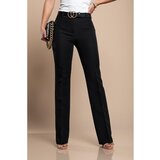 Fenzy Elegantne Duge Hlače Ravnog Kroja, Crne | shoptok.hr