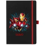 ironman sa imenom - A5 notes sa bojenim ivicama