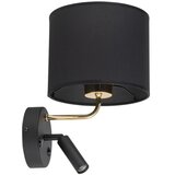  LED fleksibilna svetiljka RICHI 1xE27/15W/230V + LED/3W/230V crna | Eponuda.com