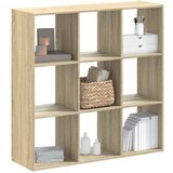 vidaXL Knjižna omara sonoma hrast 102x32x102 cm inženirski les Cene