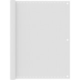 Balkonski zastor bijeli 120 x 600 cm HDPE | shoptok.hr