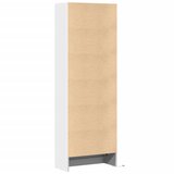  Visoka komoda LED bijela 69x32,5x200 cm konstruirano drvo | shoptok.hr
