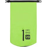  Suha torba s patentnim zatvaračem zelena 20 L PVC | shoptok.hr