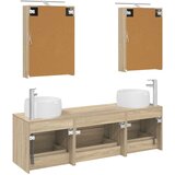 Set namještaja za kupaonicu 5 kom. Hrast sonoma | shoptok.hr