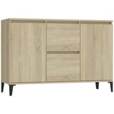 Maison Chic Komoda - Predalnik sonoma hrast 104x35x70 cm iverna plošča, (21717365) | Shoptok.si
