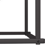  Stalak za drva crni 70x43x34,5 cm hladno valjani čelik | Eponuda.com