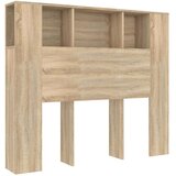 vidaXL vzglavna omarica sonoma hrast 120x18,5x104,5 cm | Shoptok.si