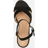 Geox Ischia Corda Black Women's Wedge Shoes - Women's | Shoptok.si